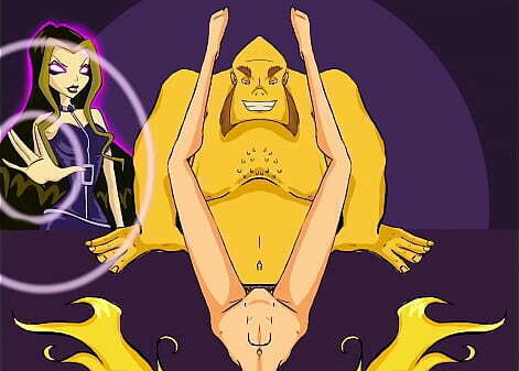 Bloom and Stella tricked into monster sex through illusion - winx club rule 34
