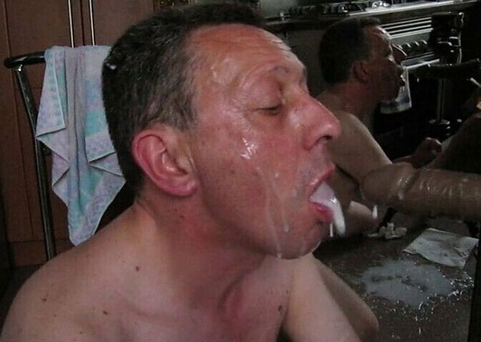 Sucking Dildo And Cumshot In My Mouth