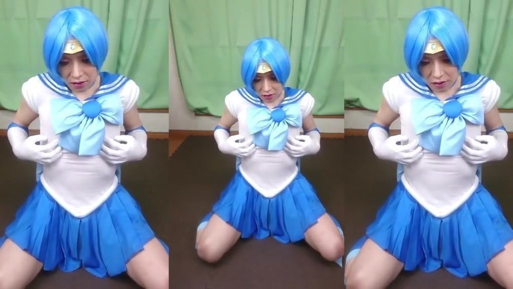Sailor moon cosplay cum