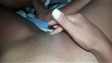 After her chores, sexy stepdaughter films herself masturbating