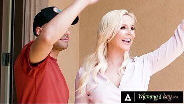 MOMMYS BOY - Naughty MILF Sophia West Gets Creampied By Stepson