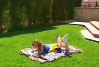 Little molly spreads a little cheer !