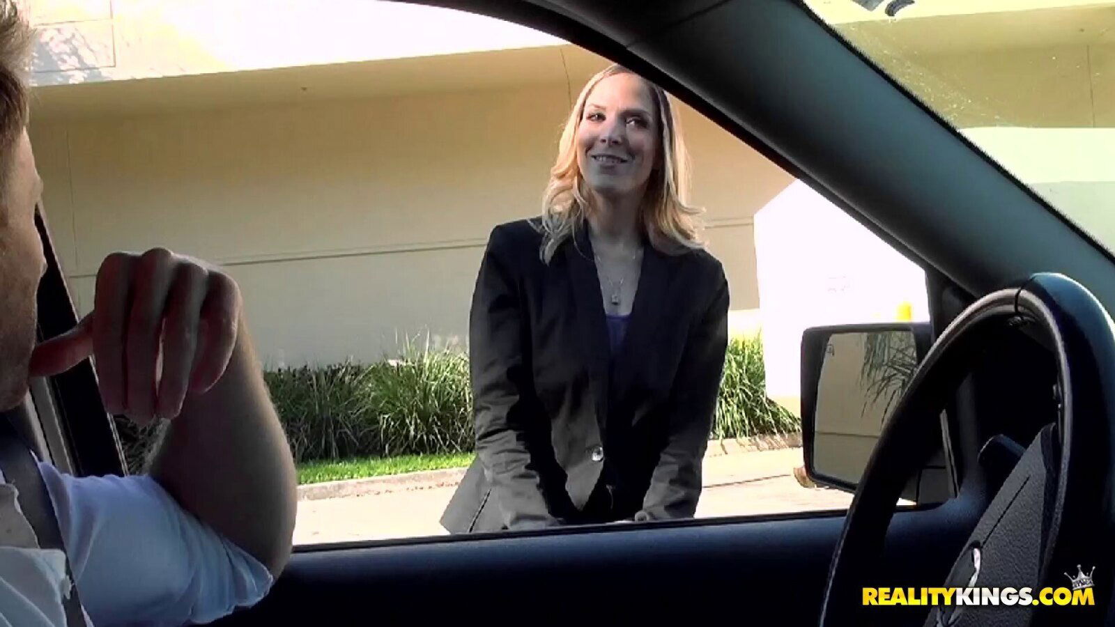 gives Samantha Sheridan ride home then rides bedroom