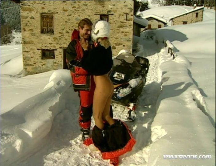 Sylvia receives creampie after awesome bang scene