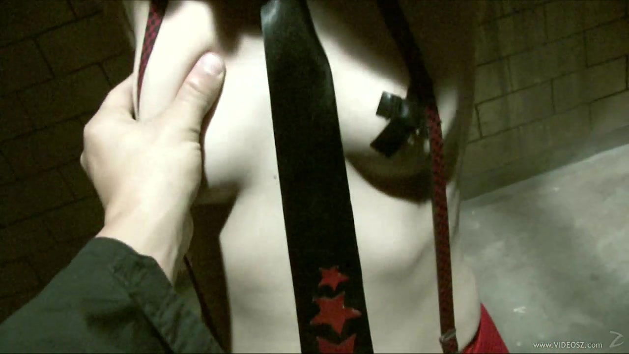 Starr gets butt toyed fucked doggy style