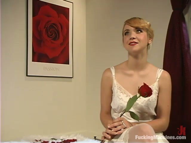 Pinky Lee imagines that she has a romantic date with a fucking machine