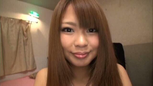 Lovely Kurumi Kino licks balls and sucks a cock in a bathroom