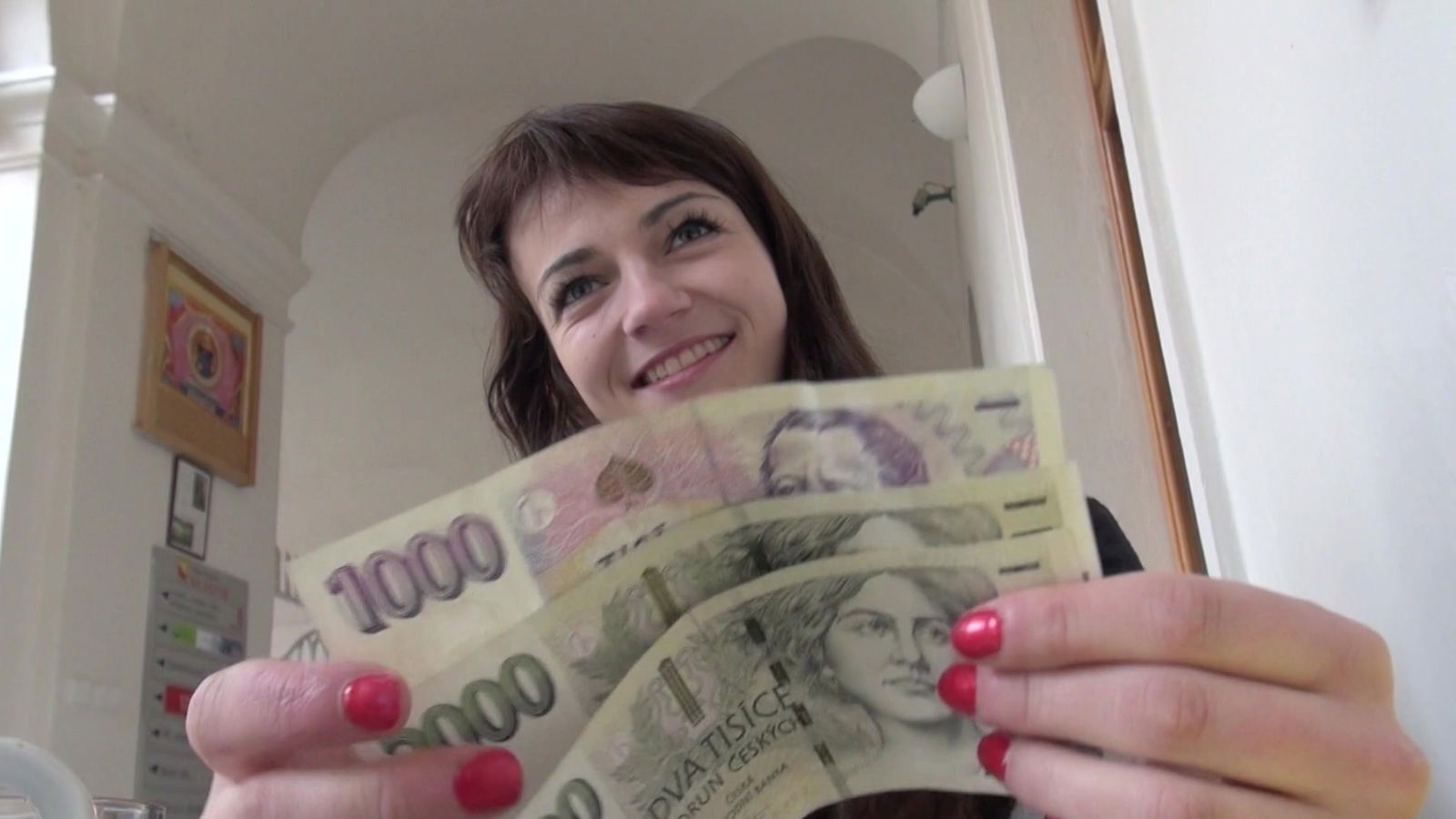 Teen Aimee Ryan getting payed