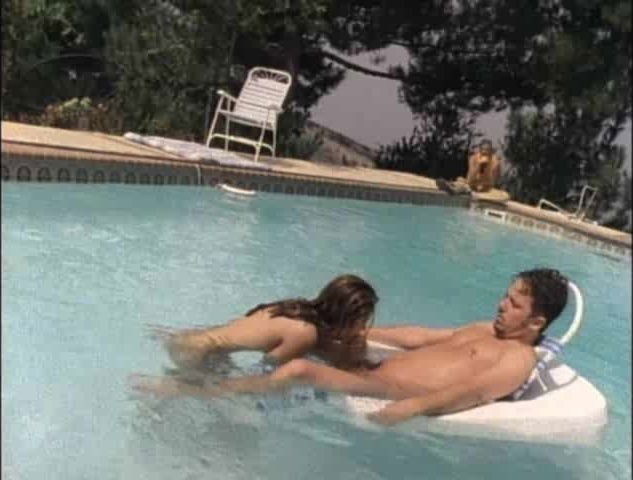 Small Jamie Summers Ravished pool while yelling