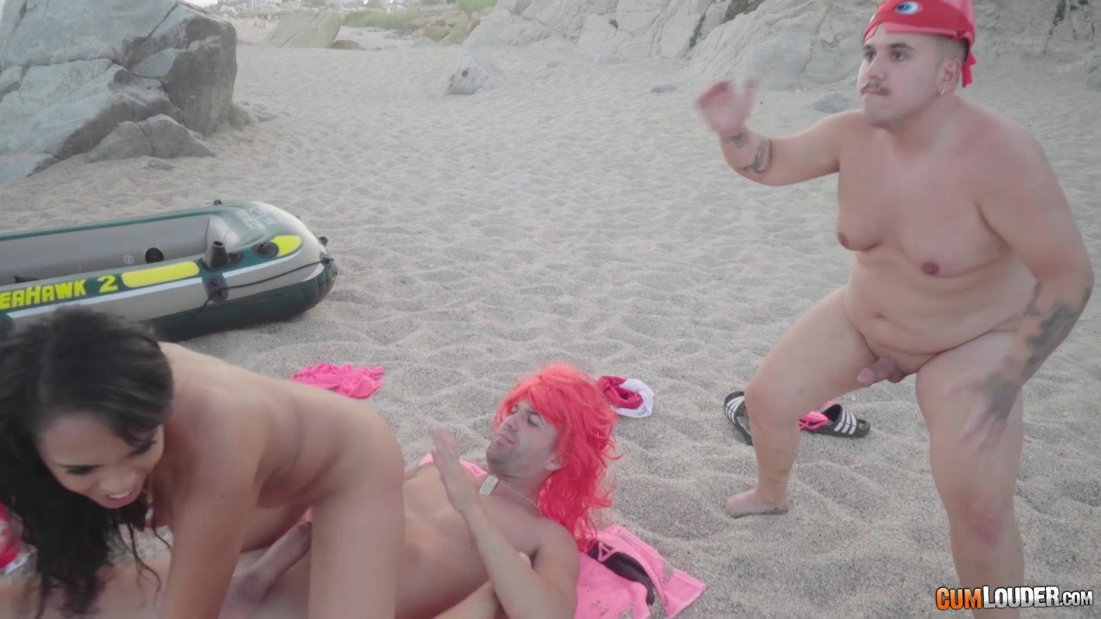 Threesome with Katrina Moreno, Pony de Bilbao and Potro De Bilbao