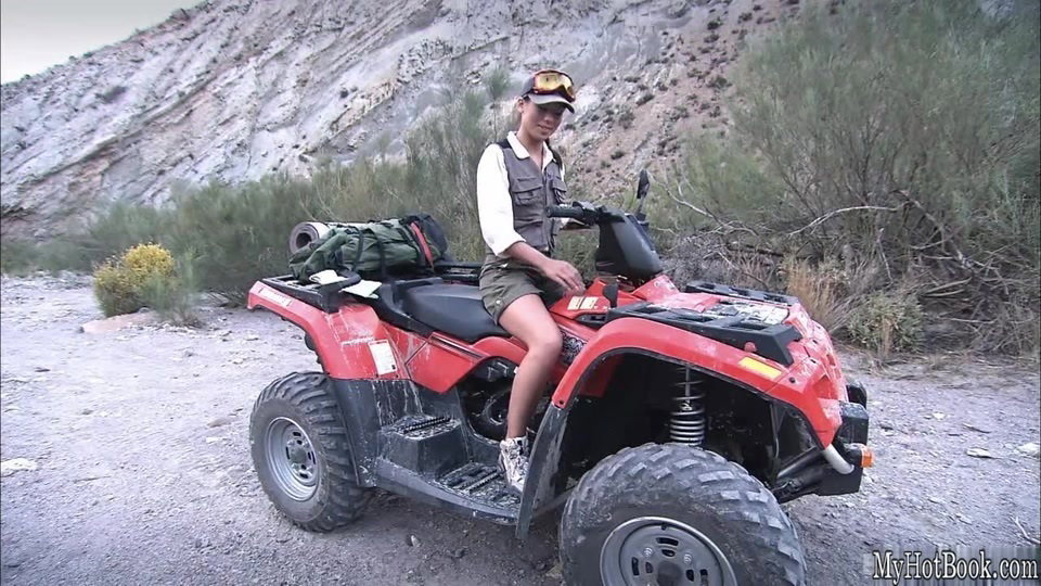 Vanessa Mae gets a dick in her butt after these men find her