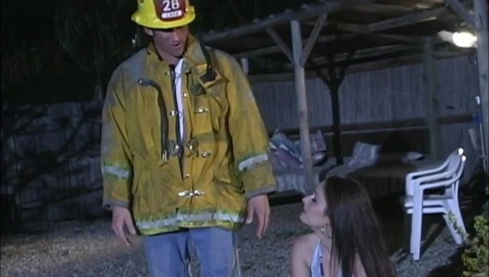 Milf is sucking dick after upskirt