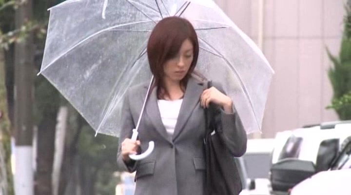 Fucking aroused Saya Yukimi under black skirt