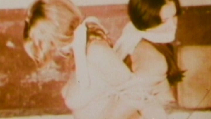 Gorgeous retro scene with a nice bondage