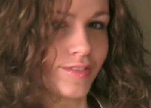 Tera poses naked touches puss