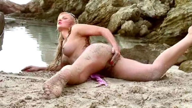 Blonde Kassey Krystal bangs lovely