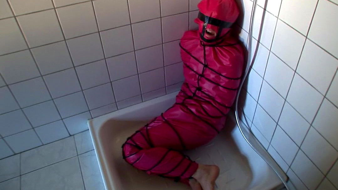 Miho Lechter being humiliated with water