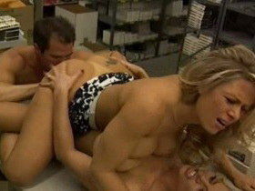 Hottest pornstars Kim Chambers and Erica Everest in amazing brunette, cunnilingus porn clip