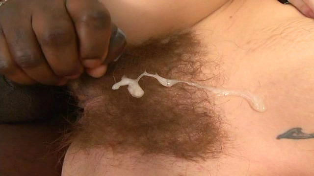 Anita Vixen gets cum on hairy pussy by Hercules