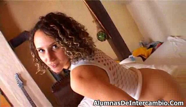 Terry has his dick rubbed by Jemi Sommer's lips and pussy lips