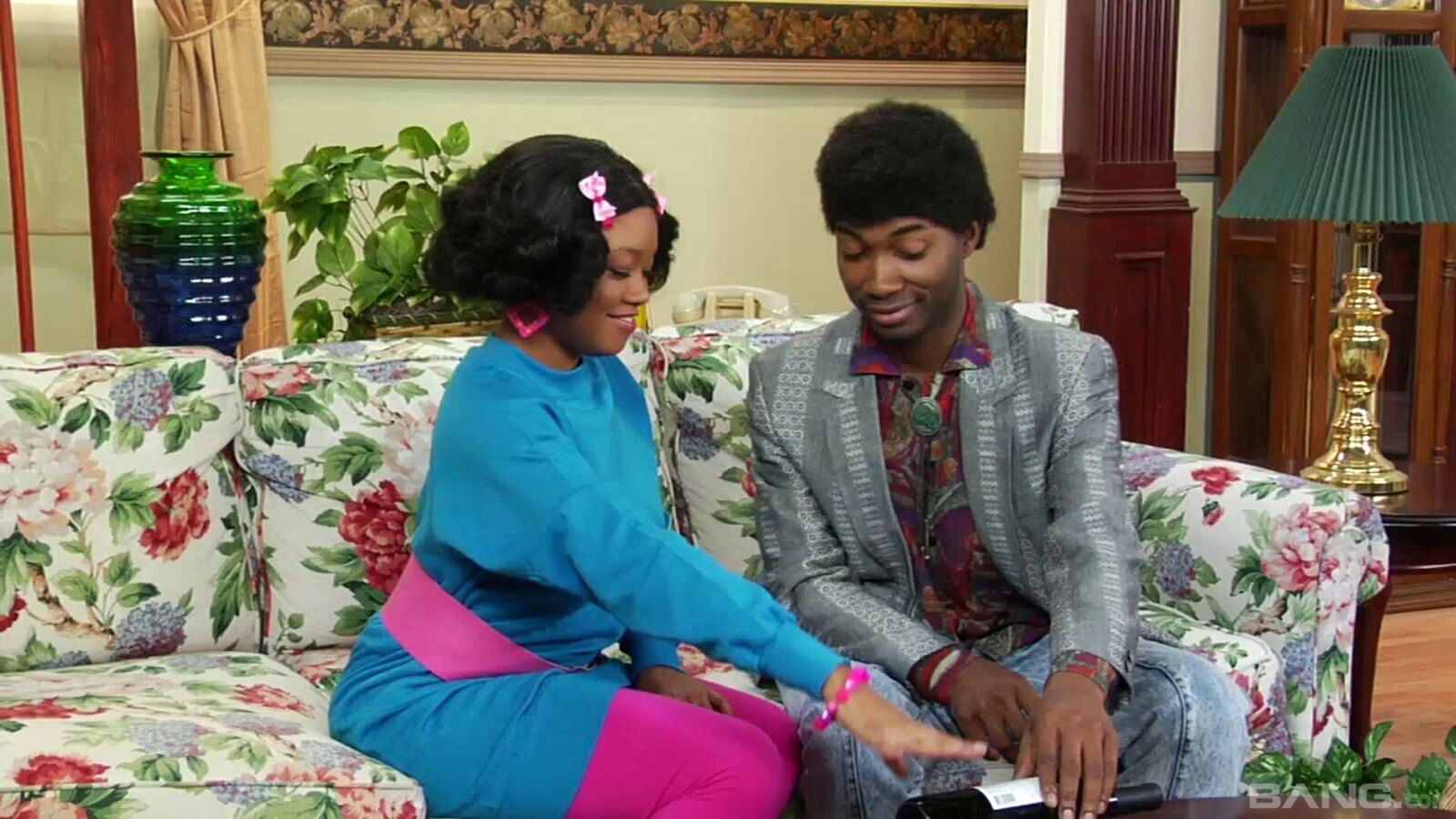 Melody Nakai moaning her pussy licked then pounded hardcore