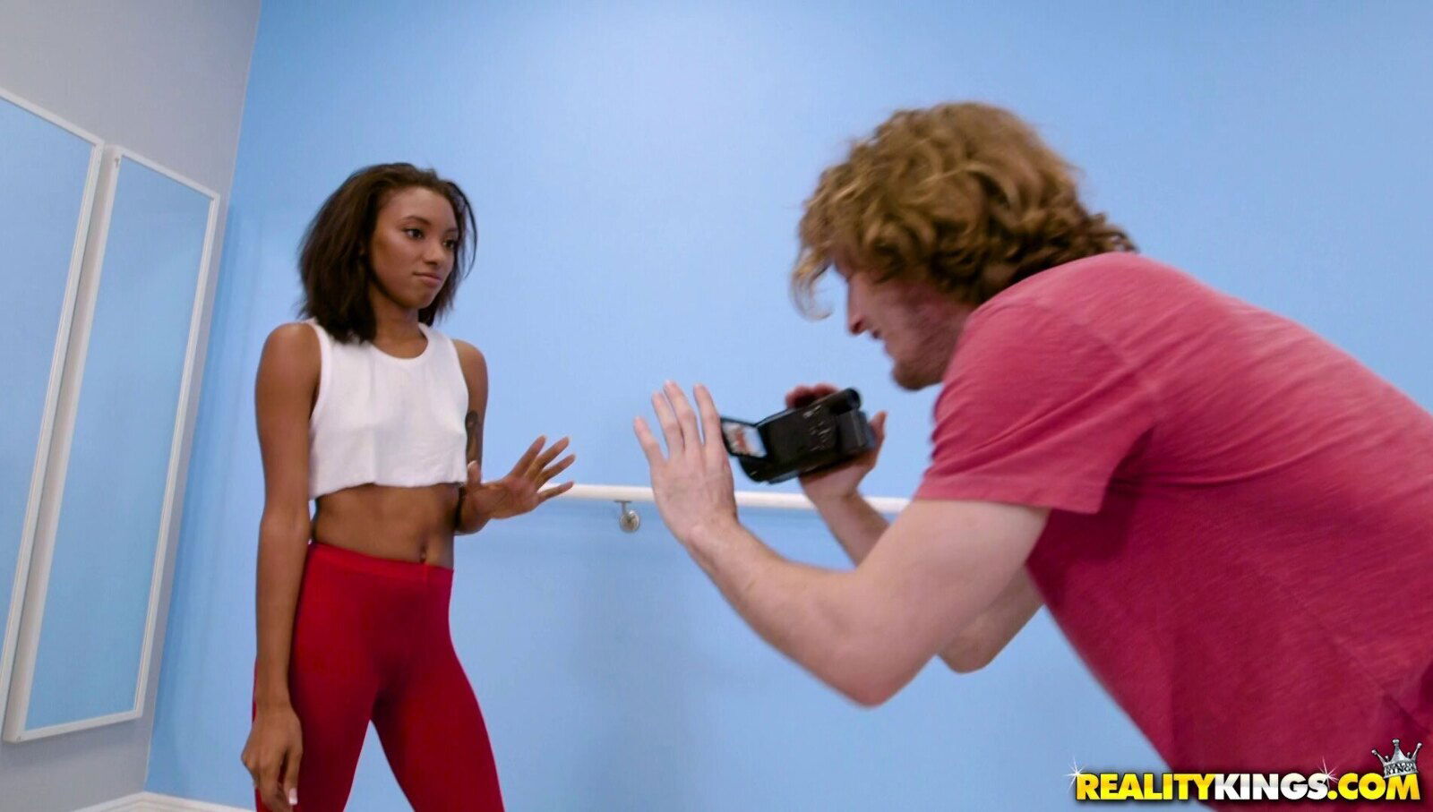 Mind-blowing face sitting with Raven Wylde Brick Danger