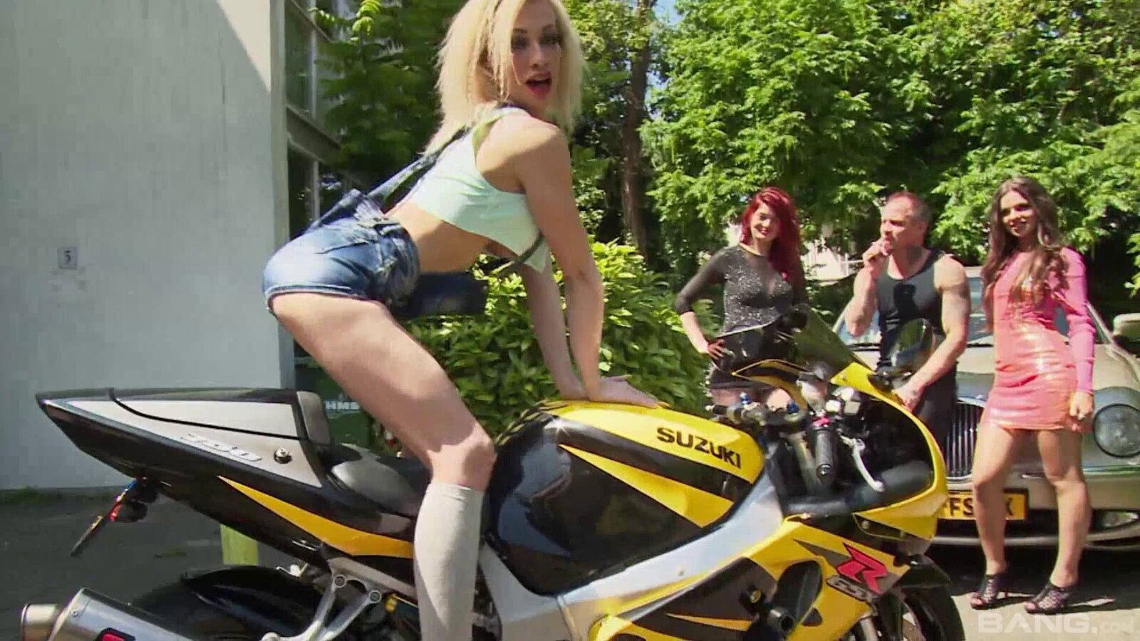 Nice Chessie socks pleasured using lesbian scene