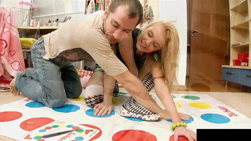 Blonde teen Emma Sweet is getting nailed in the various positions