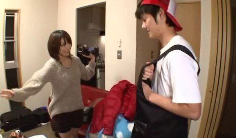 Slutty Oriental minx Mayu Nozomi gets hammered really hard