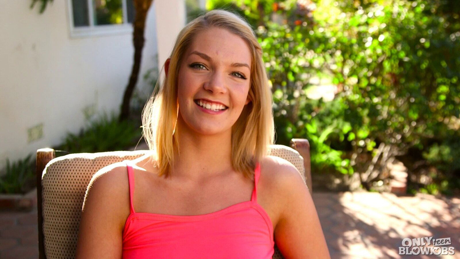 Aly Brooks blows this guy and sucks the cum from his cock