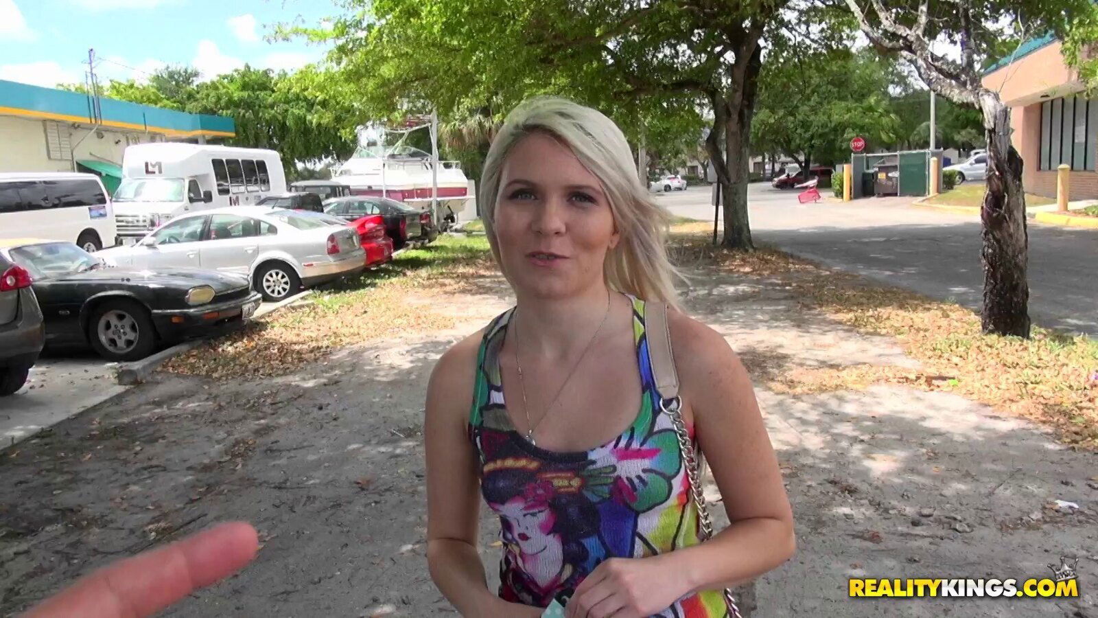 Tiny blonde Olivia Kasady picked fucked hard