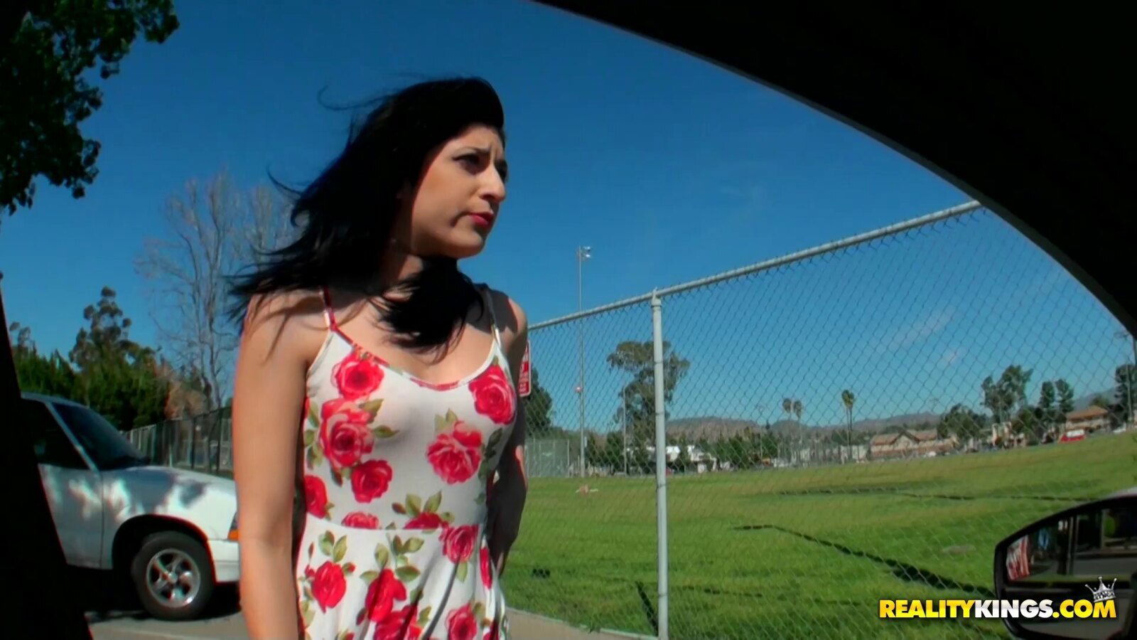 Foxy teen Nikki Bloh picked up and taken home for some hardcore fun