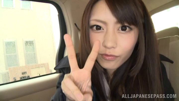 Lucky fans get to fuck cute Japanese pornstar Ayu Sakurai