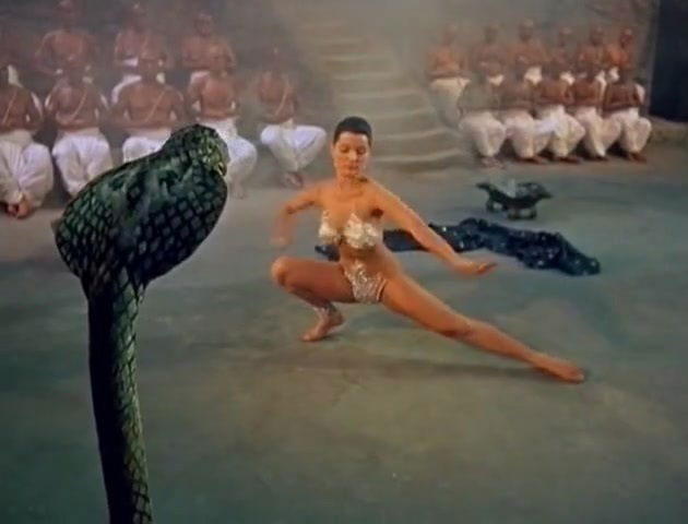 Debra paget 03 snake dance in journey to the lost city