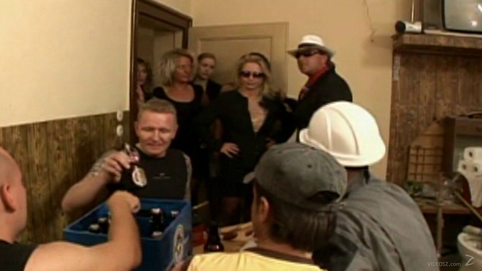 Hot group banging with naughty porn hotties in sexy fuck action