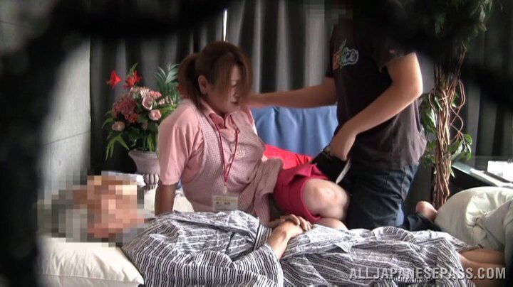 Asian wife cuckolds husband fucking their