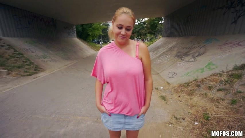 Huge tittied Paris Sweet gets nailed street