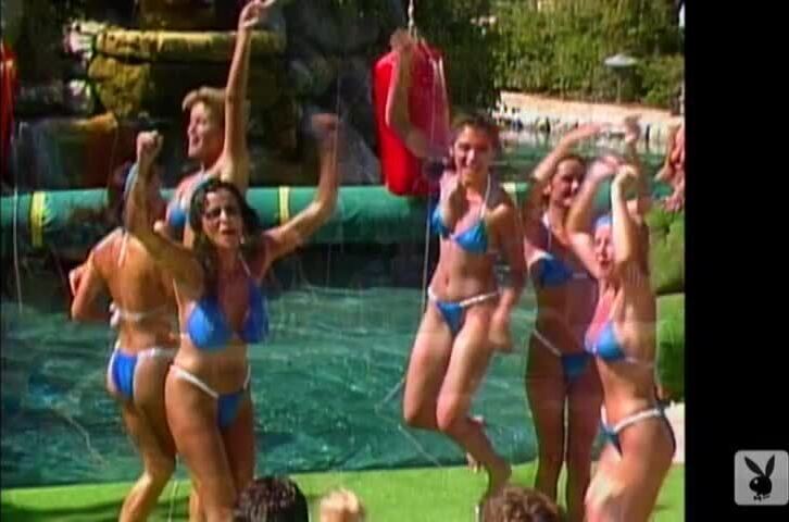 Amazing Playmate Pajama Party with many hot Playboy models