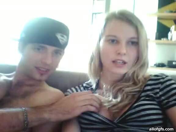 Naughty Couple Have Kinky Webcam Video