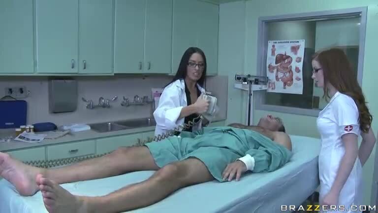 Doctor Vanilla Deville Giving This Big Cock A Big Tit Treatment