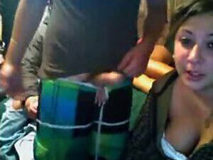 College Group Sex Party On Webcam