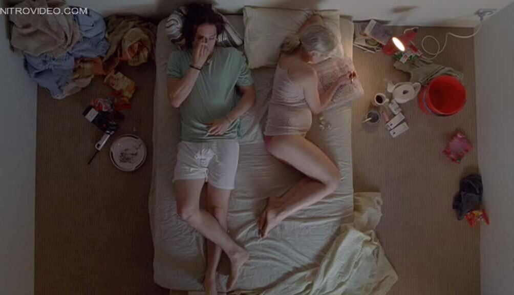 Perfect Blonde Abbie Cornish Walking Around Panties