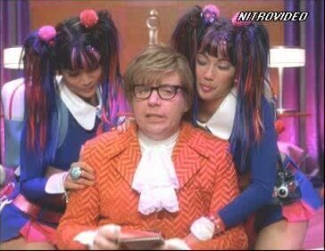 Exotic Asian Beauty Carrie Ann Inaba in a Scene from 'Goldmember'