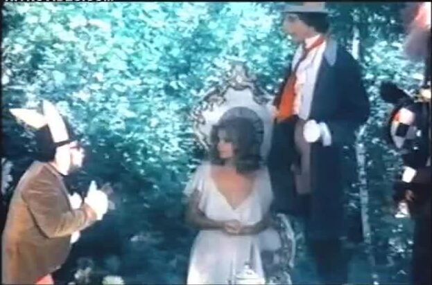 Kristine DeBell Giving a Hot Blowjob