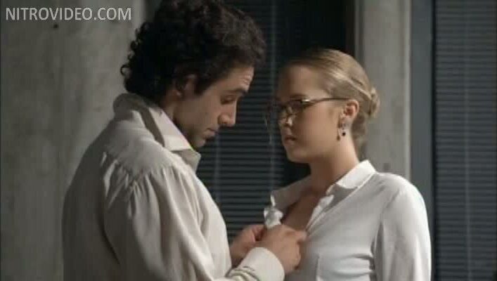 Beautiful Mary LeGault Gets Fucked Table Wearing Sexy Stockings