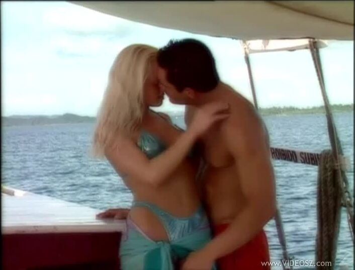 Two Hot Gals Getting Banged On A Boat