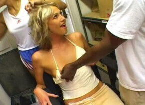 Best pornstars Angel Long, Hunter Young and Ashley Moore in crazy adult clip