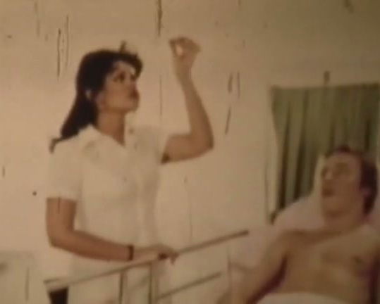 Hot and busty pale skin classic babe in sensual solo action