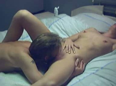 My horny BF licked my wet pussy and banged me missionary style while I was lying blindfolded