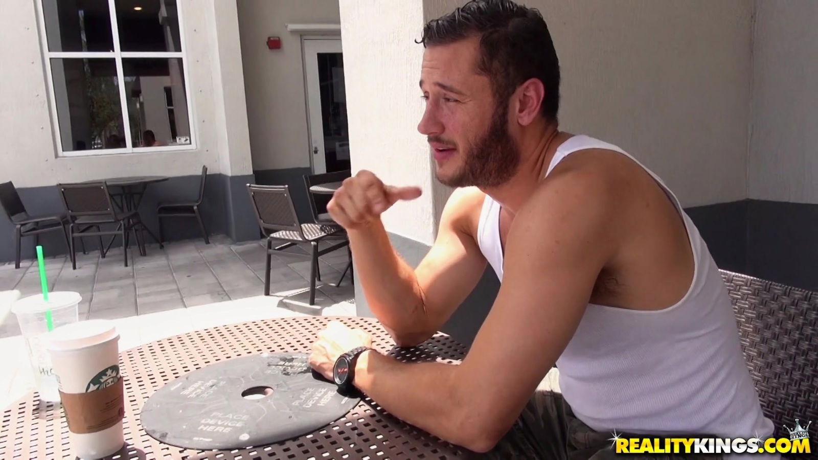 Chubby brunette Jessie Jett seduced by a guy for a fuck